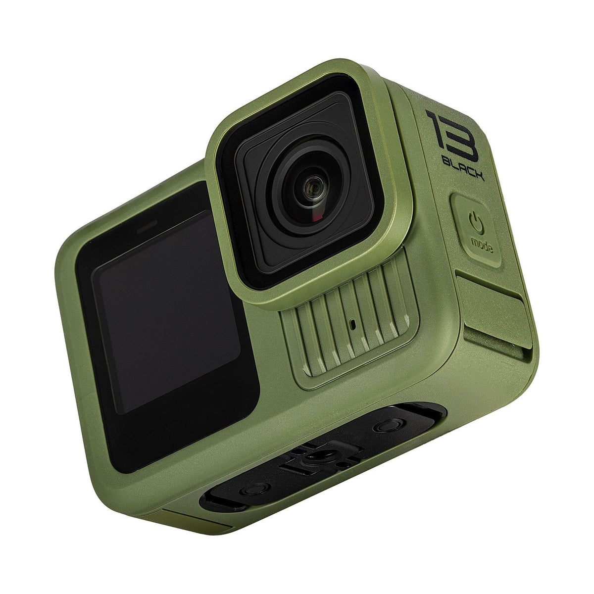 GoPro HERO13 Forest Green - Waterproof Action Camera + 64GB Card, 2 Extra Batteries and 50 Piece Accessory Kit