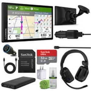 Garmin Dezl OTR620, Large, Easy-to-Read 6” GPS Truck Navigator Bundle