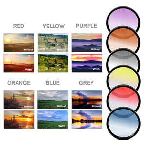 77mm Essential Kit with Close Up Set, Graduated Color Set, Tulip Hood Bundle