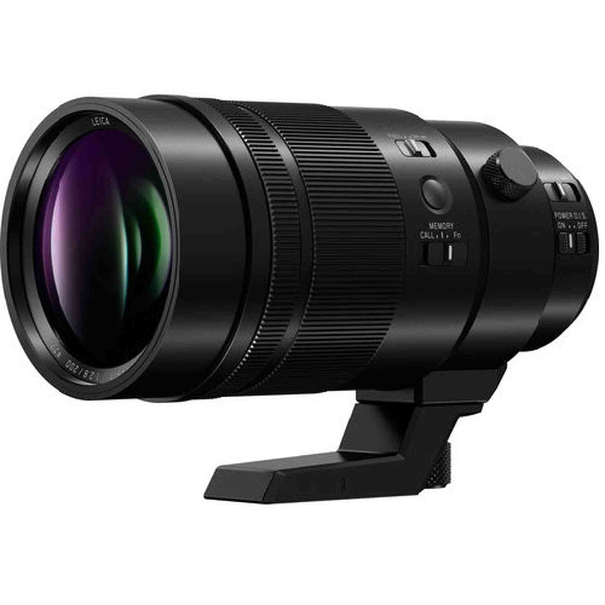 PANASONIC LUMIX G LEICA DG ELMARIT PROFESSIONAL LENS, 200mm, F2.8 ASPH, Mirrorless Micro Four Thirds, POWER Optical O.I. - Reconditioned Panasonic