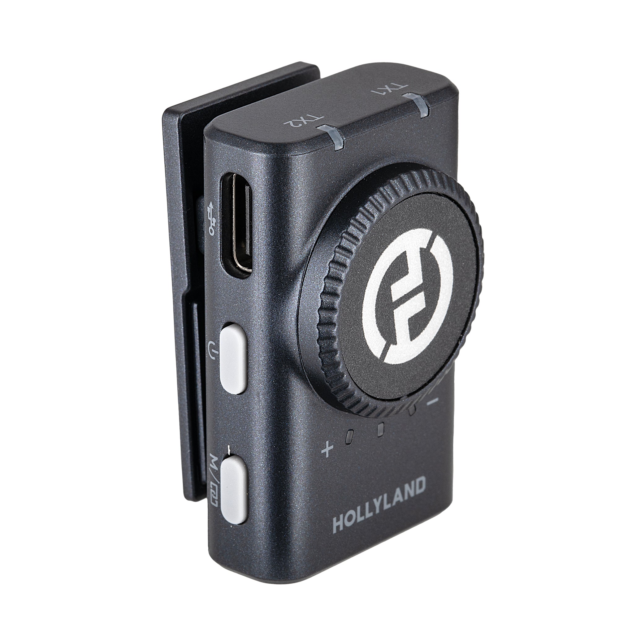 Hollyland Lark M2 Wireless Lavalier Microphone for iPhone/Android/Camera/PC/Laptop with Lightning/USB-C/Plug, 48KHz 24Bit, 1000ft Range, Noise Cancellation, 30H Battery for Video Recording, Streaming