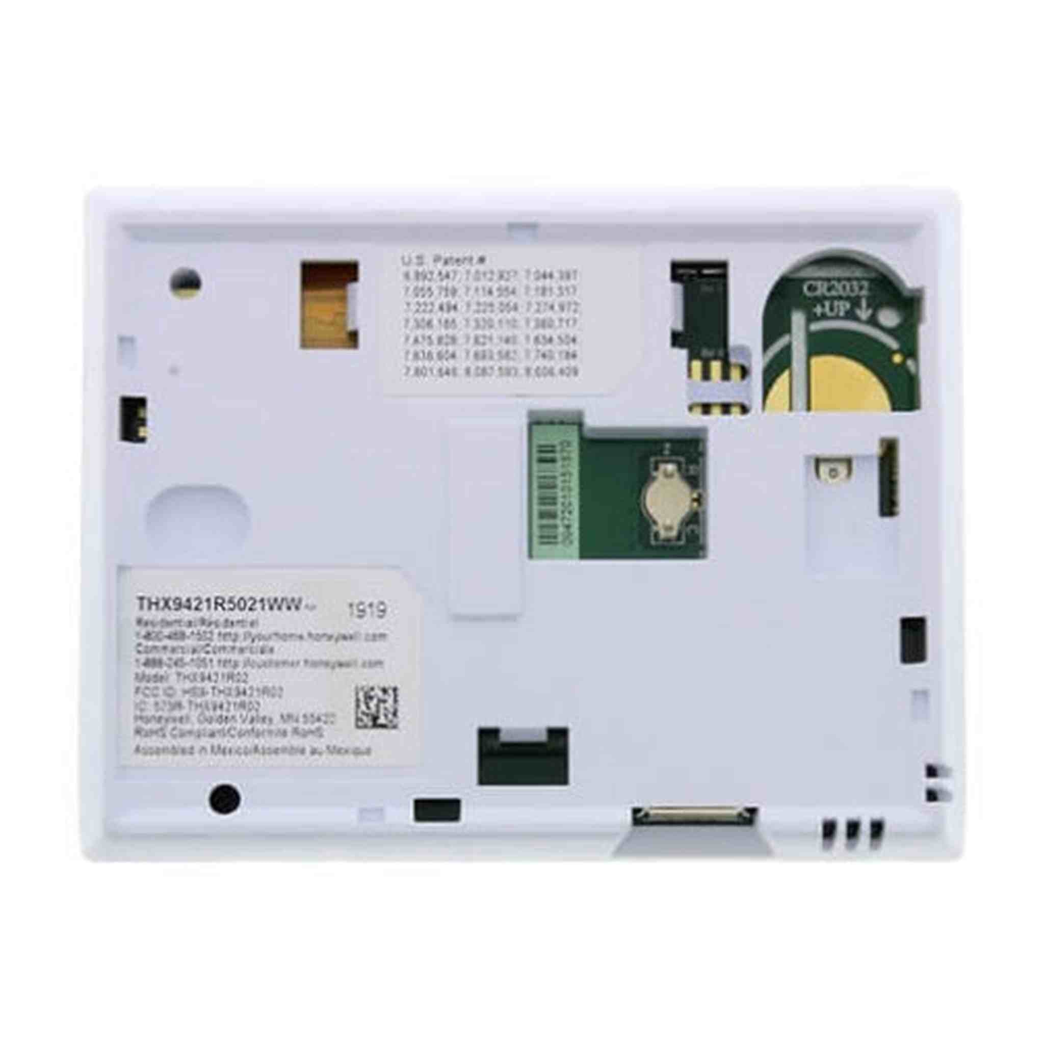 Honeywell THX9421R5021WW 2 Wire IAQ High Definition Touch Screen Thermostat with Red Link Technology, White Honeywell