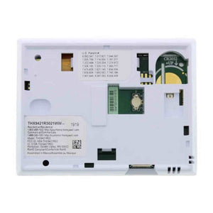 Honeywell THX9421R5021WW 2 Wire IAQ High Definition Touch Screen Thermostat with Red Link Technology, White Honeywell