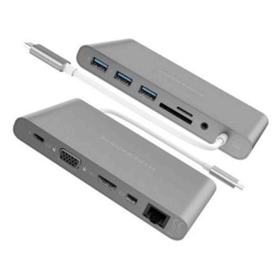 Hyperdrive - Ultimate 11-Port USB-C Hub - Space Gray
