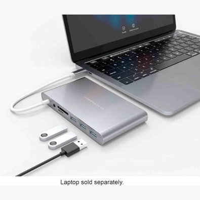 Hyperdrive - Ultimate 11-Port USB-C Hub - Space Gray
