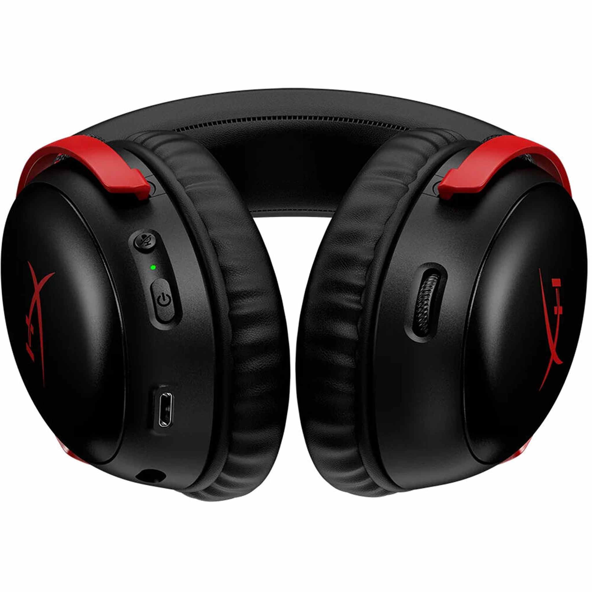 HyperX Cloud III Wireless Gaming Headset for PC, PS5, PS4 With Microphone -Black HyperX