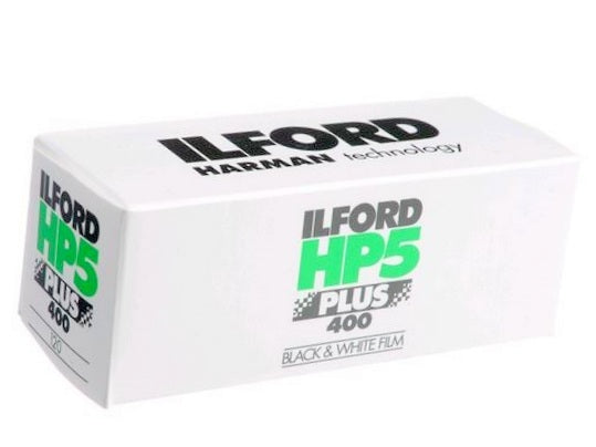 Ilford HP5 Plus Black and White Negative Film ISO 400 120 Roll Film