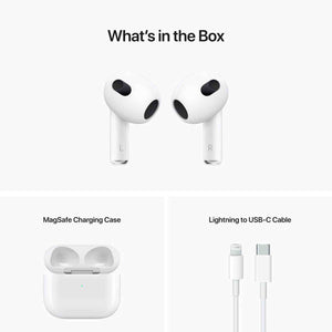 Apple AirPods with MagSafe Charging 3rd Gen with Cable Ties + 2-Chargers