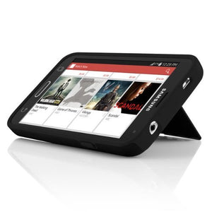 Incipio Stowaway Credit Card Case for Samsung Galaxy S5 - Retail Packaging - Black/Black