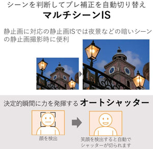 Canon Compact Digital Camera IXY 650 12x Optical Zoom IXY650 - Silver - Bundle