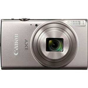 Canon Compact Digital Camera IXY 650 12x Optical Zoom IXY650 - Silver - Bundle