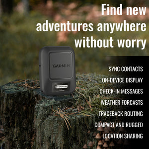 Garmin inReach Messenger Satellite Communicator Handheld Messaging Device Bundle