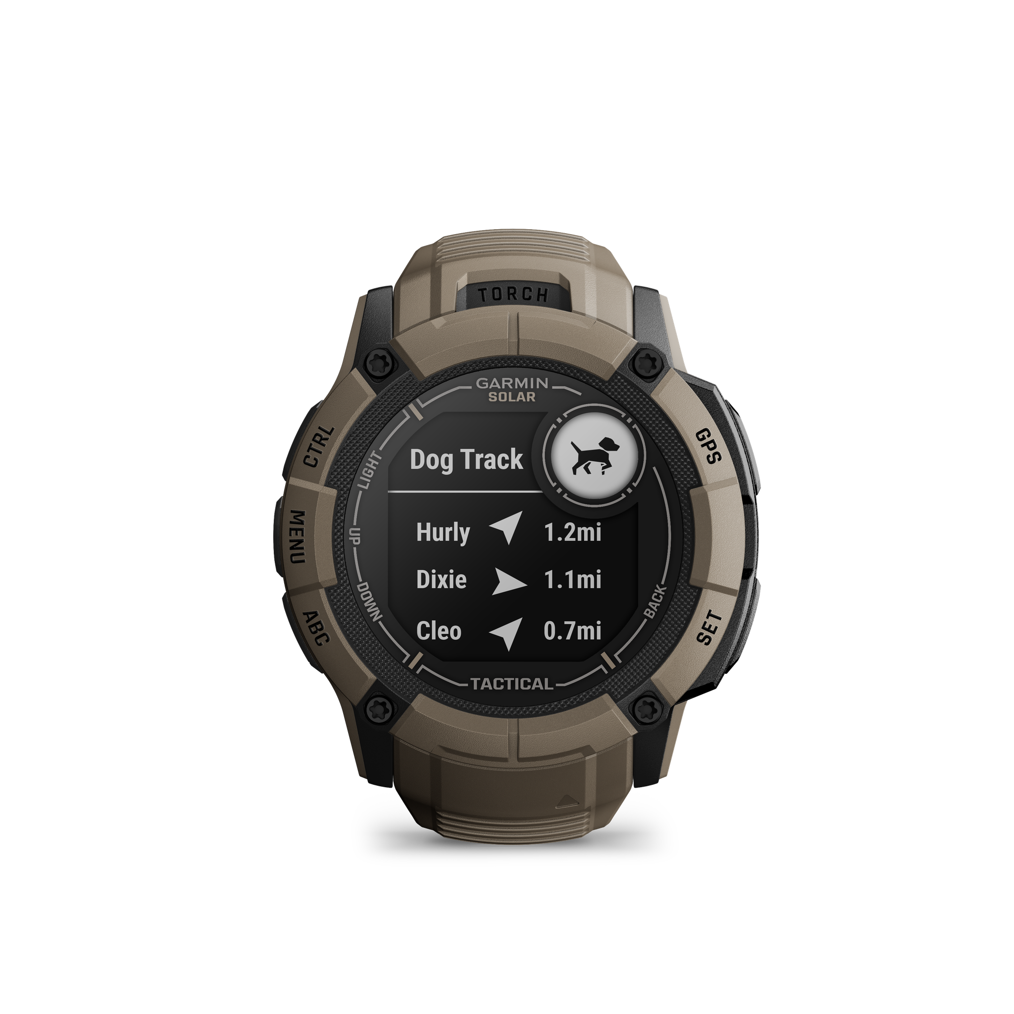 Garmin Instinct 2X Solar Tactical Edition GPS Smartwatch, Coyote Tan, Bundle Garmin