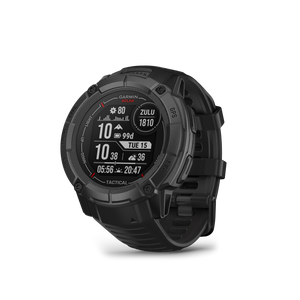 Garmin Instinct 2X Solar - Tactical Edition Rugged GPS Smartwatch Black Bundle