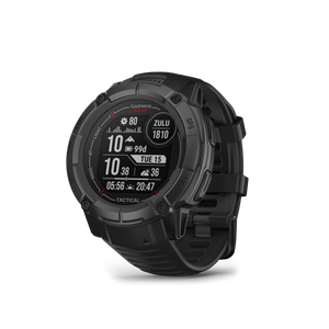 Garmin Instinct 2X Solar - Tactical Edition Rugged GPS Smartwatch Black Bundle