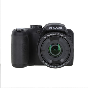 Kodak PIXPRO AZ255 Digital Camera Black AZ255BK + 128GB Card + Bag + Cloth