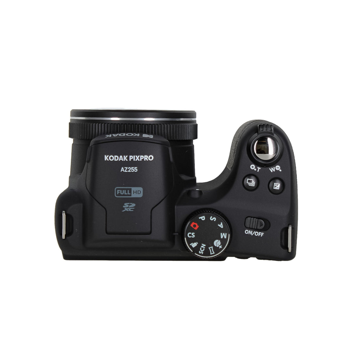 Kodak PIXPRO AZ255 Digital Camera Black AZ255BK + 128GB Card + Bag + Cloth