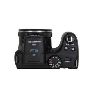 Kodak PIXPRO AZ255 Digital Camera Black AZ255BK + 64GB Card + Bag + Cloth