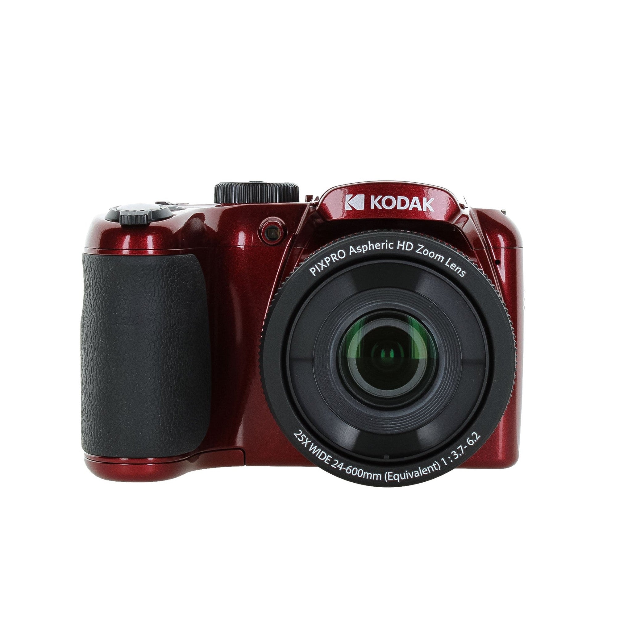 Kodak PIXPRO AZ255 Digital Camera Red AZ255RD + 64GB Card + Bag + Cloth