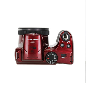 Kodak Pixpro AZ255 Digital Camera in Red AZ255RD Bundle with Accessories Kodak