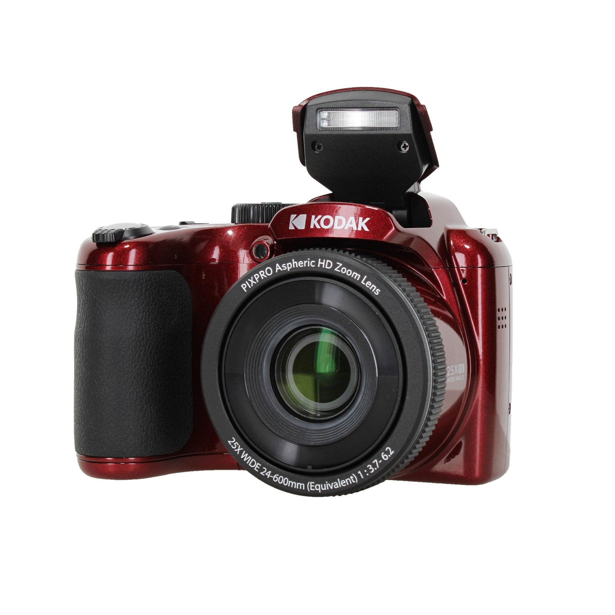 Kodak Pixpro AZ255 Digital Camera in Red AZ255RD Bundle with Accessories