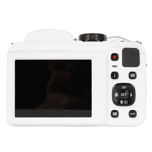 Kodak PIXPRO AZ255 Digital Camera White AZ255WH + 64GB Card + Bag + Cloth