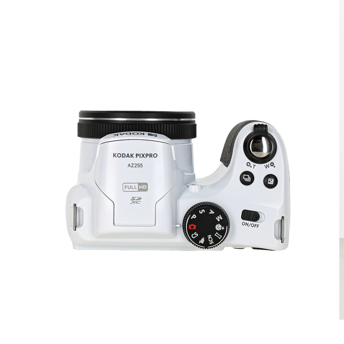 Kodak PIXPRO AZ255 Digital Camera White AZ255WH + 64GB Card + Bag + Cloth Kodak