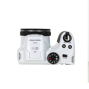 Kodak PIXPRO AZ255 Digital Camera White AZ255WH + 64GB Card + Bag + Cloth Kodak
