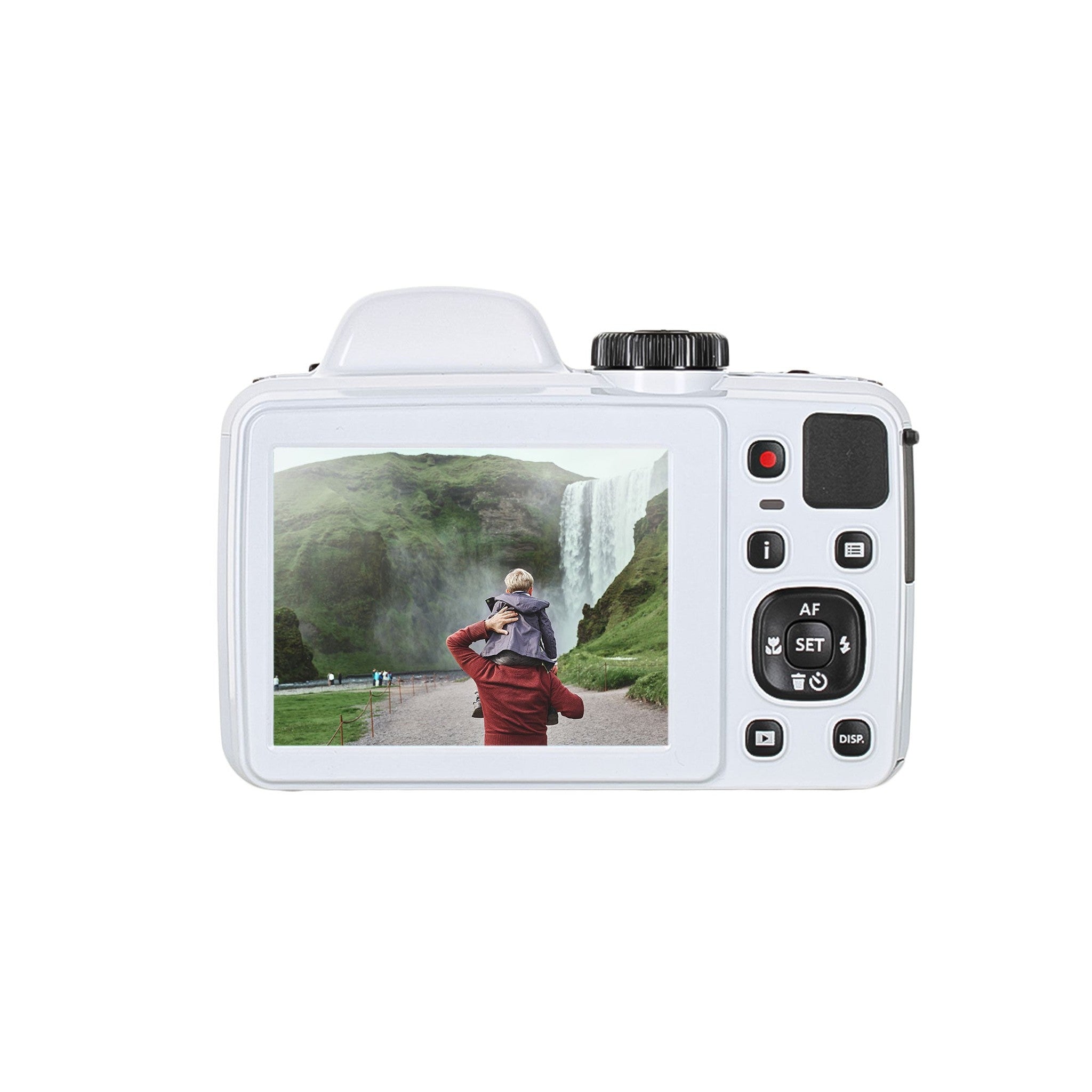 Kodak PIXPRO AZ405 Digital Camera White AZ405WH + 128GB Card + Bag + Cloth