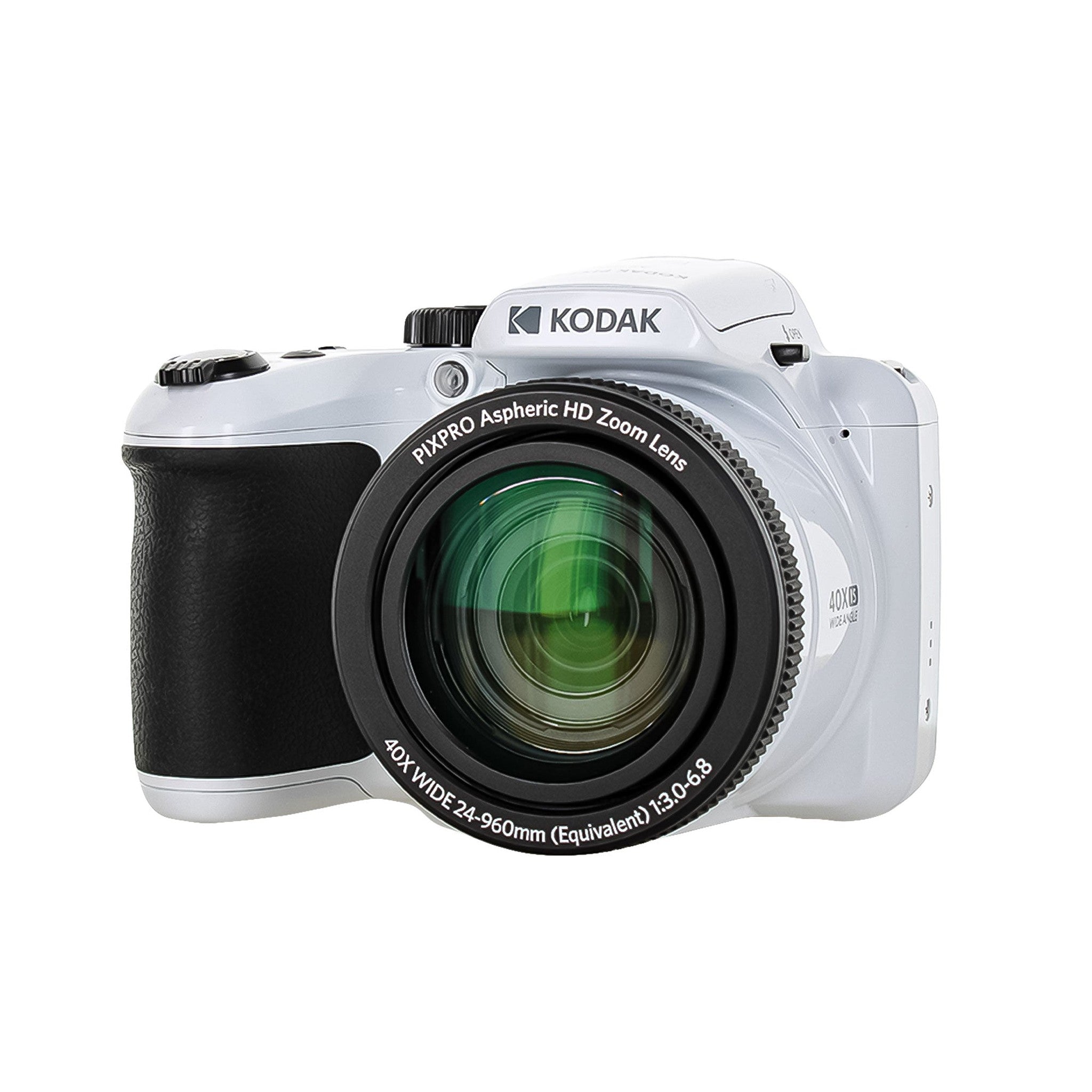 Kodak PIXPRO AZ405 Digital Camera White AZ405WH + 128GB Card + Bag + Cloth