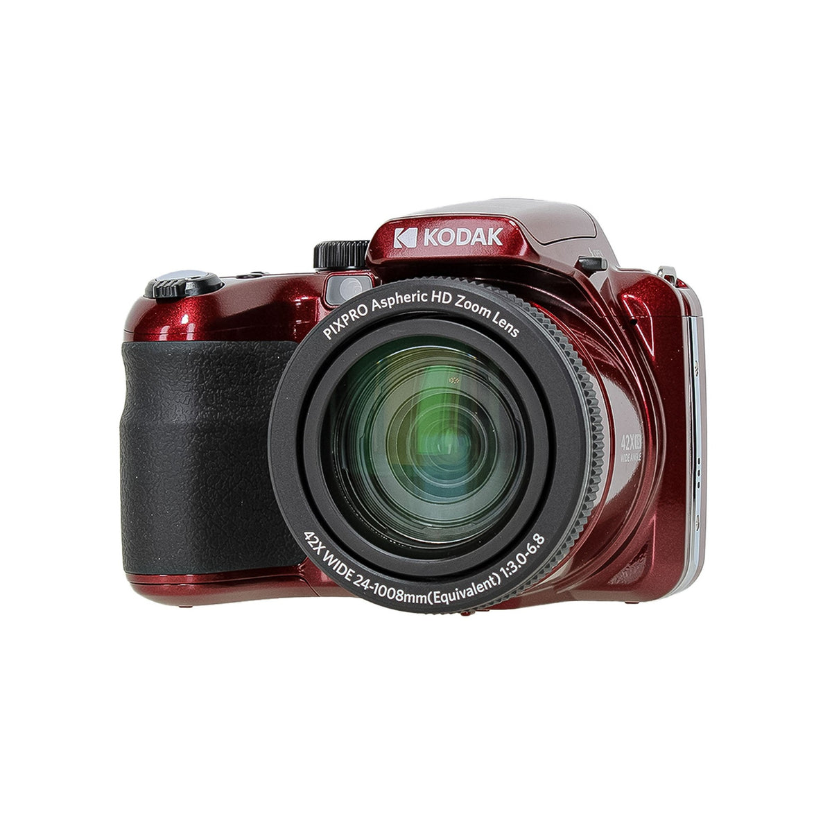 Kodak PIXPRO AZ425 Digital Camera Red AZ425RD + 128GB Card + Bag + Cloth