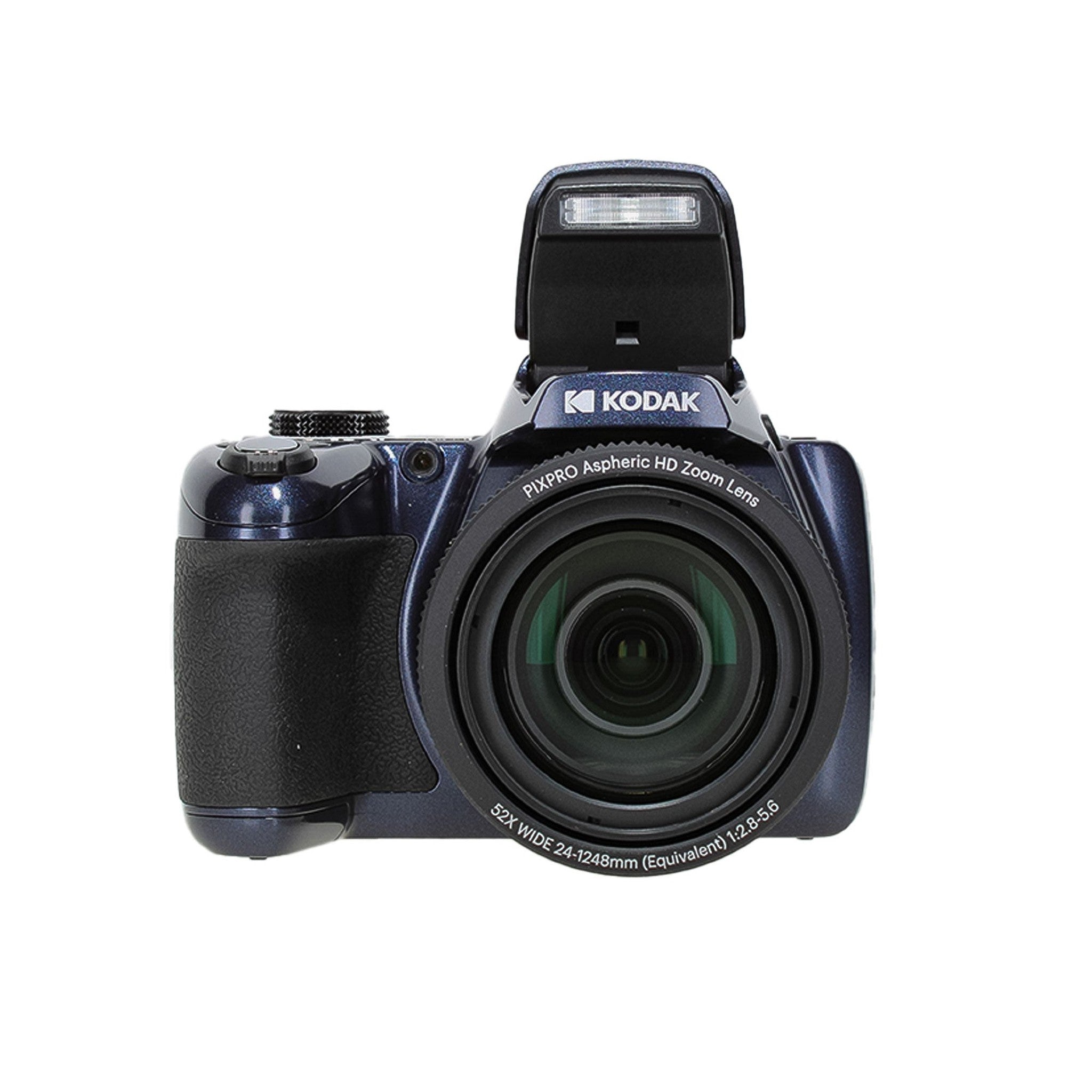 KODAK PIXPRO Astro Zoom AZ528 16MP Digital Camera + 64GB Memory Card + More Blue KODAK