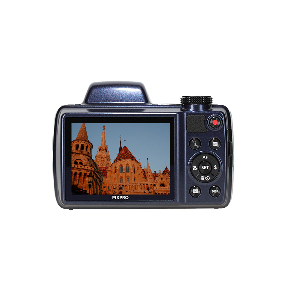 KODAK PIXPRO AZ528 16MP Digital Vlogging Camera +32GB Memory Card + More Blue