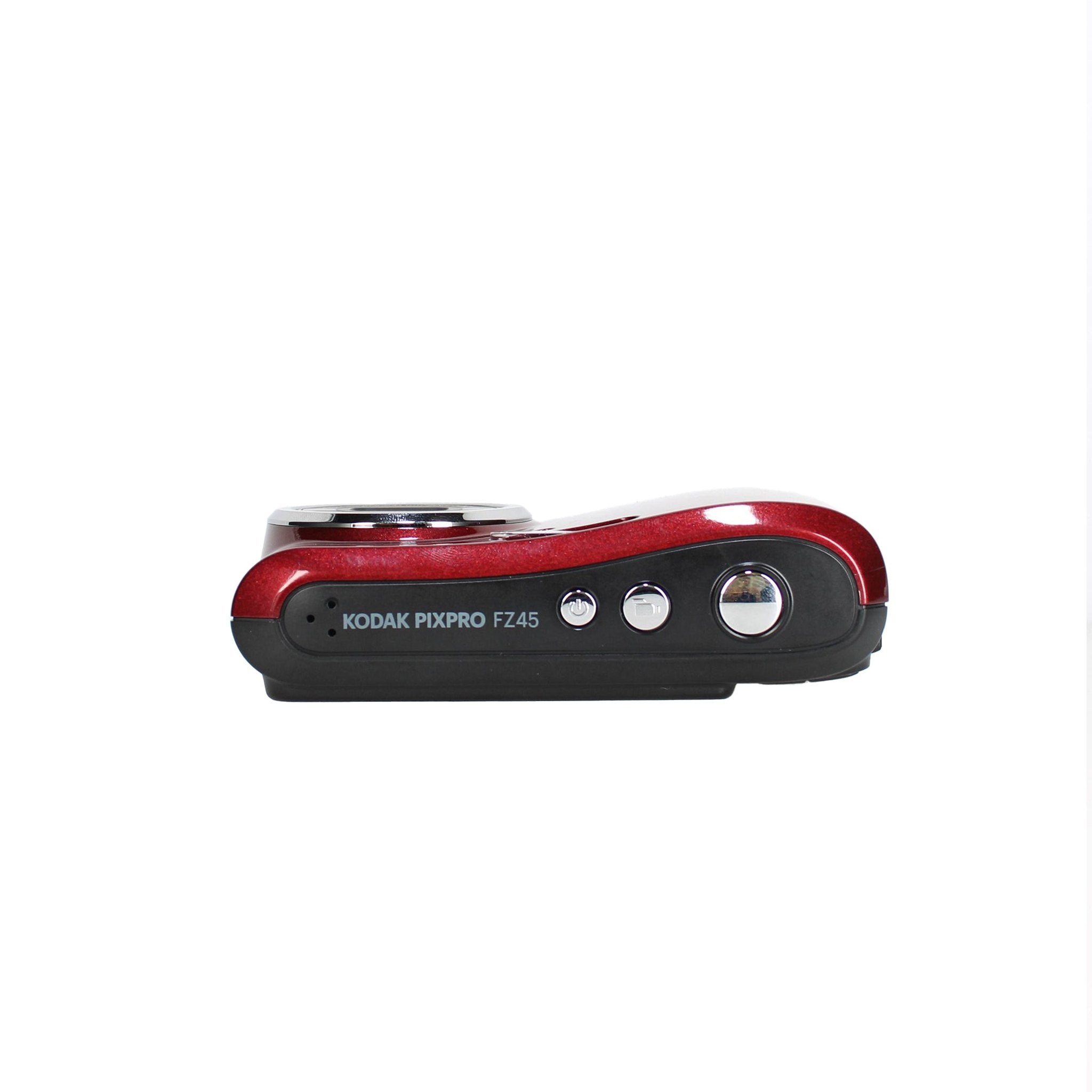 Kodak Pixpro FZ45 Digital Camera in Red FZ45RD Bundle with Accessories Kodak