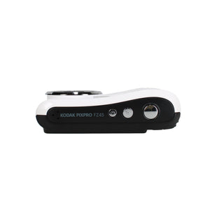 Kodak PIXPRO FZ45 Digital Camera White FZ45WH + 128GB Card + Camera Case + Cleaning Cloth