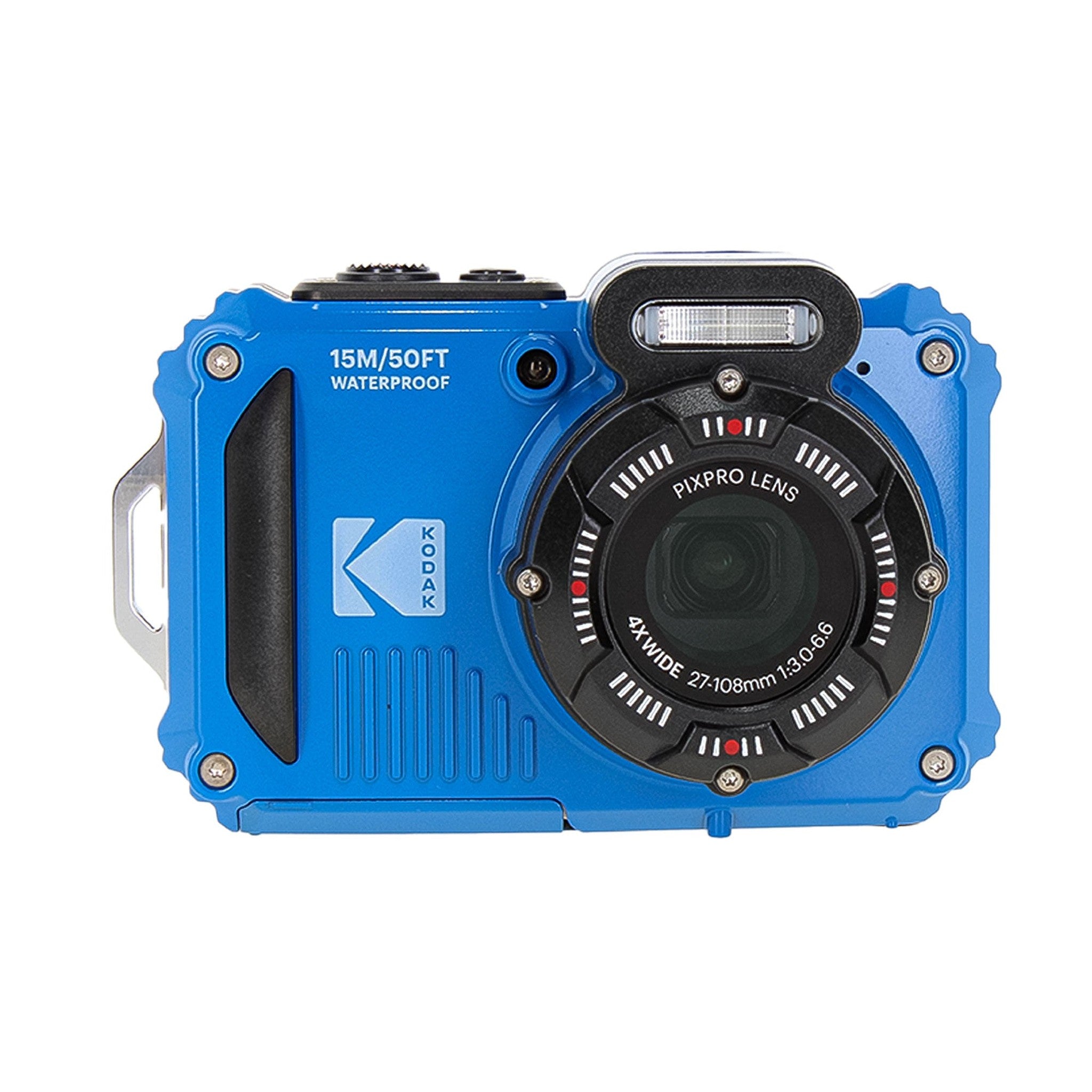 KODAK PIXPRO WPZ2 Rugged Waterproof Dustproof Digital Vlogging Camera Blue KODAK