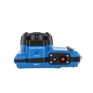 KODAK PIXPRO WPZ2 Rugged Waterproof Dustproof Digital Vlogging Camera Blue