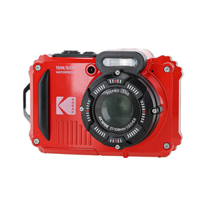 KODAK PIXPRO WPZ2 Rugged Waterproof Dustproof Digital Vlogging Camera Red