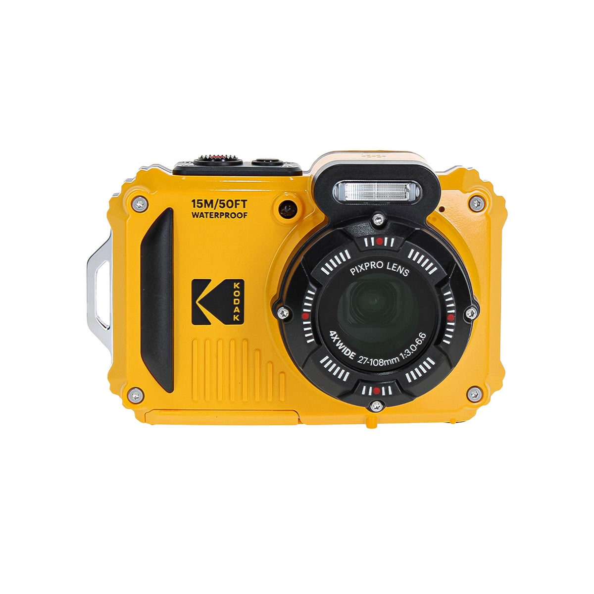 KODAK PIXPRO WPZ2 Rugged Waterproof Dustproof Digital Vlogging Camera Yellow