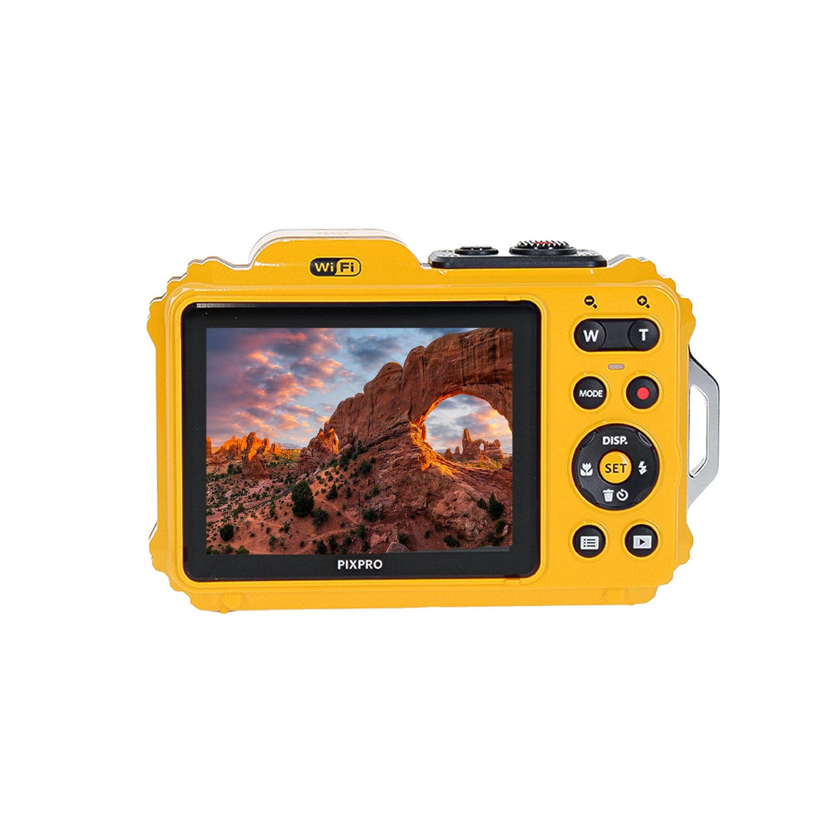 KODAK PIXPRO WPZ2 Rugged Waterproof Dustproof Digital Vlogging Camera Yellow