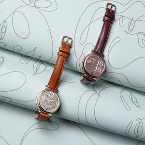 Garmin Lily 2 Classic, Small and Stylish Smartwatch Mulberry Bundle