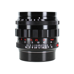 Leica Noctilux-M 50mm f/1.2 ASPH. Lens Glossy Black | Ultra-Fast Classic Design + More