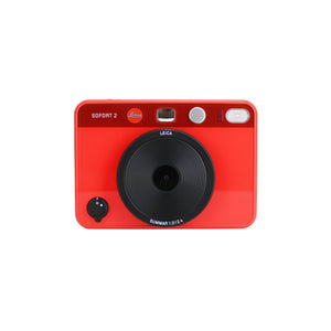 Leica Sofort 2 Hybrid Instant and Digital Camera + Instant Film 40 Sheets Red