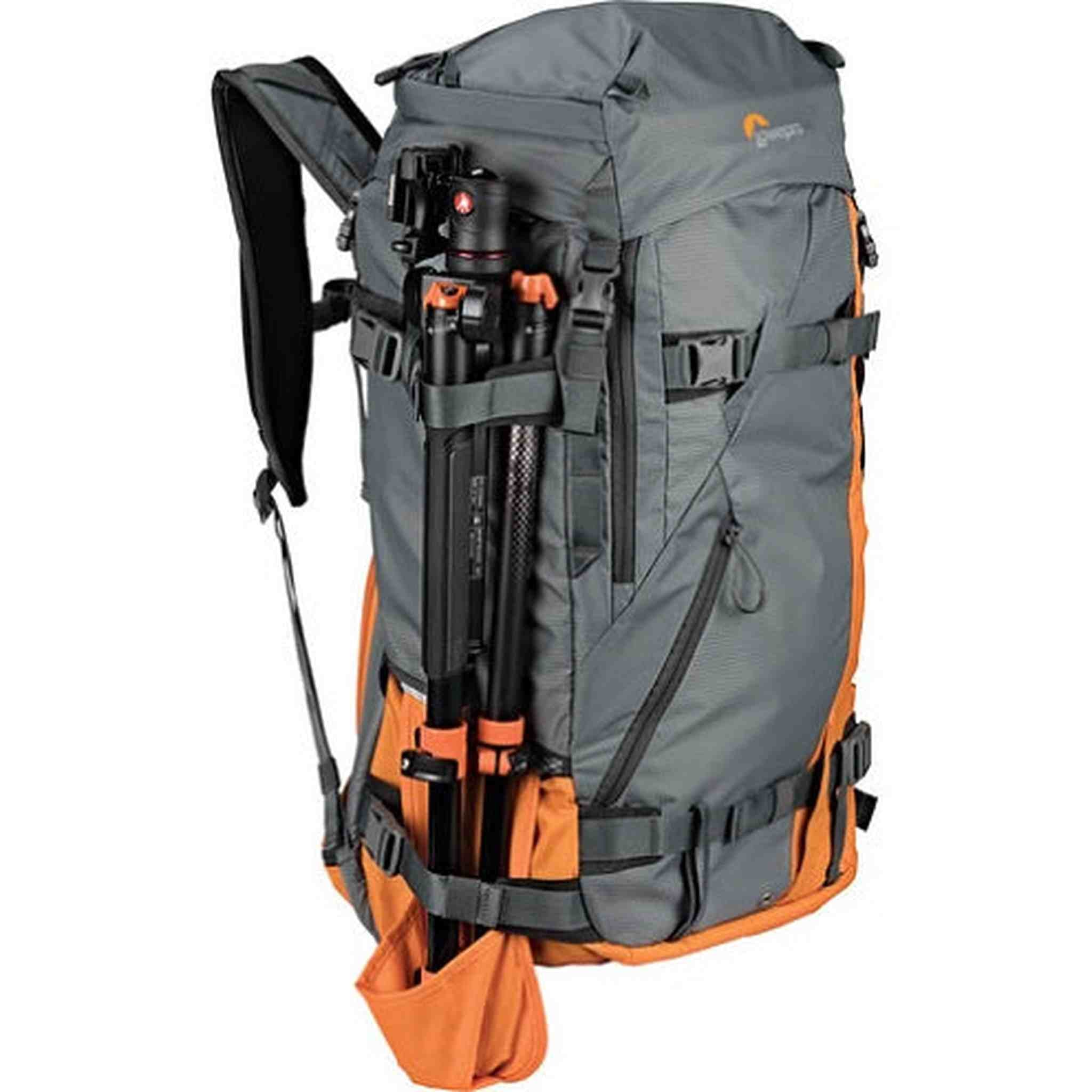 Lowepro Powder Backpack 500 AW (Gray and Orange)