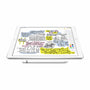 Apple Pencil 1st Gen with Covers + Hard Carry Case + Aluminum Stand Silver -