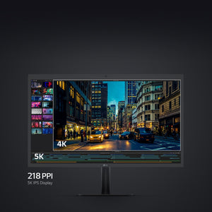LG UltraFine 27MD5KL-B 27" 16:9 5K IPS Monitor Deluxe Bundle