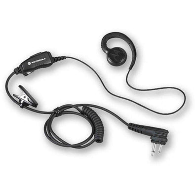 Motorola HKLN4604 HKLN4604A HKLN4604B Original Motorola Swivel Earpiece with Microphone and PTT - Replaces RLN6423