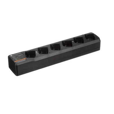 Motorola PMLN6384A RM Series Six-Unit Charging Station Black