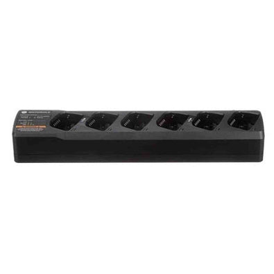 Motorola PMLN6384A RM Series Six-Unit Charging Station Black