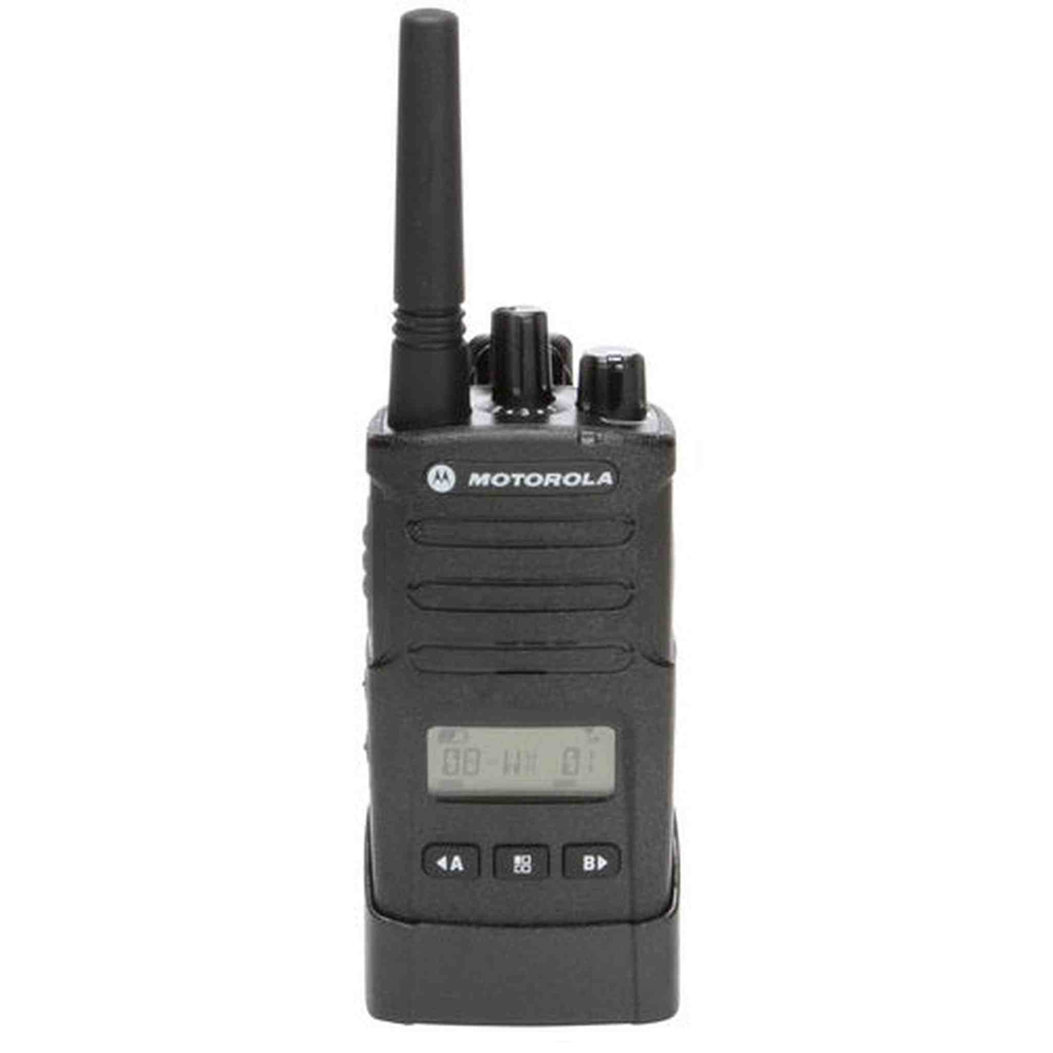 Motorola RMU2080D On-Site 8 Channel UHF Rugged Two-Way Business Radio with Display and NOAA Black Motorola Solutions